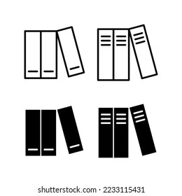 Library icon vector for web and mobile app. education sign and symbol