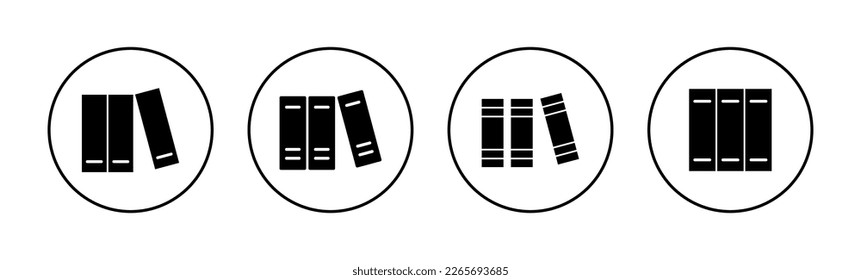 Library icon vector for web and mobile app. education sign and symbol