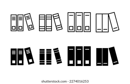Library icon vector for web and mobile app. education sign and symbol