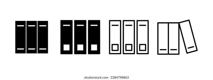 Library icon vector for web and mobile app. education sign and symbol