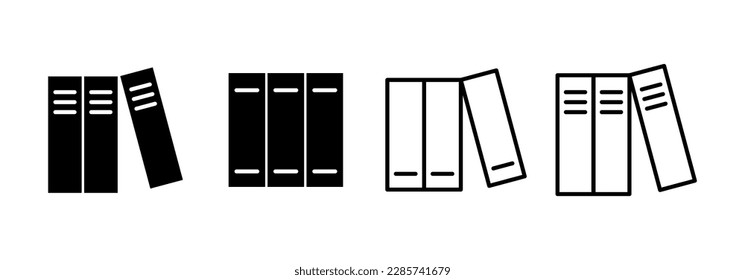 Library icon vector for web and mobile app. education sign and symbol