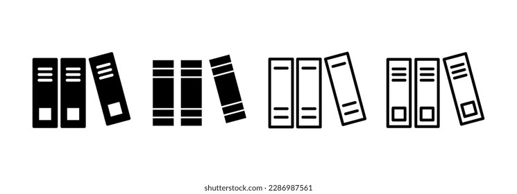 Library icon vector for web and mobile app. education sign and symbol