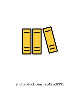Library icon vector for web and mobile app. education sign and symbol