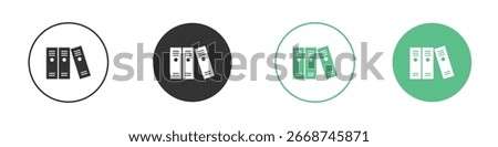 Library icon for your website or app. eps10