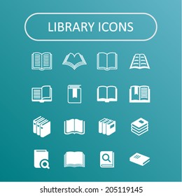 Library Icons For Web