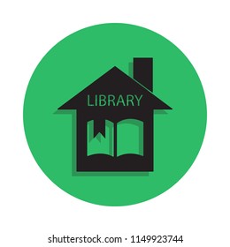 library illustration. Element of library icon for mobile concept and web apps. Detailed library icon can be used for web and mobile