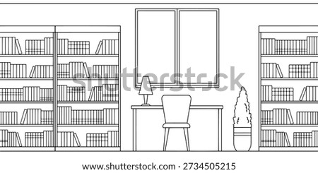 Library Clipart Black And White | Free download on ClipArtMag
