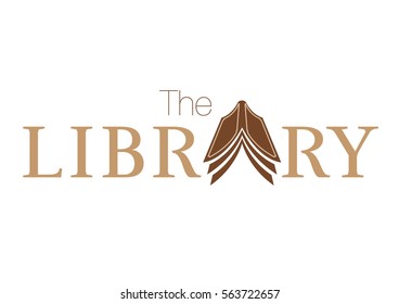 Library Logo Stock Vector (Royalty Free) 563722657 | Shutterstock