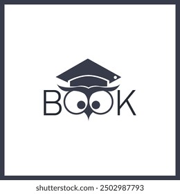 Library logo based on book art icon.