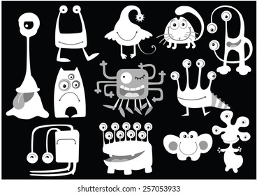 Library monsters