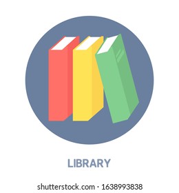 Library and other icon concept