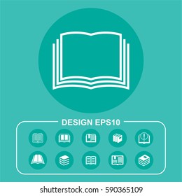 Library pictograph