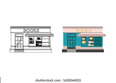 Library  Public Place Vector Illustration Bundle