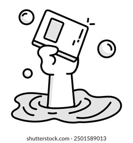 Library and Reading Doodle Icons