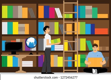The library is a source of knowledge. In a book To provide services to people who are interested in various information