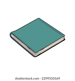 diseño de libros de texto de biblioteca sobre blanco