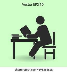 Library Vector Icon