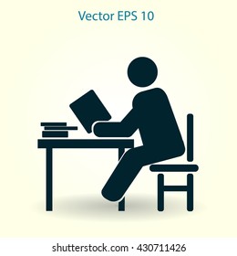 Library Vector Icon