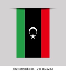 Libya Banner Flag Vector Illustration