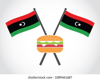 Libya Emblem Burger