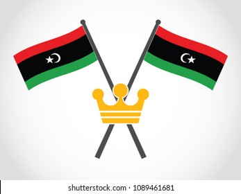 Libya Emblem Crown