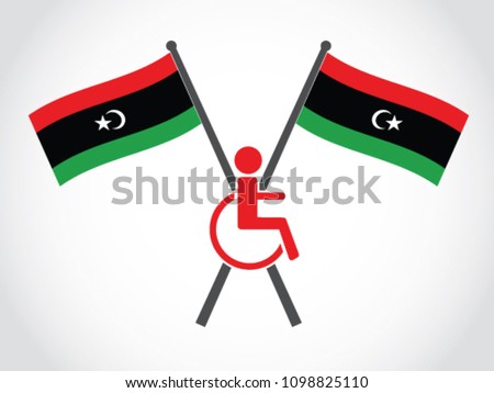Libya Emblem Disability