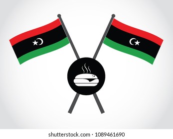 Libya Emblem Fast Food