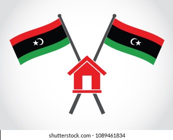 Libya Emblem Home