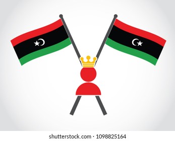 Libya Emblem King
