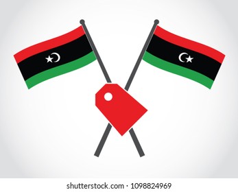 Libya Emblem Label Price