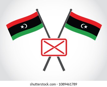 Libya Emblem Mail Digital