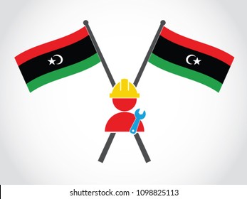 Libya Emblem Technician