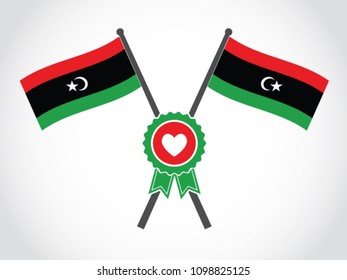 Libya Emblem Top Rate