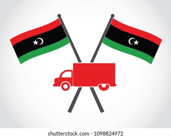 Libya Emblem Truck