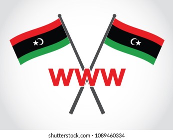 Libya Emblem World Wide Web