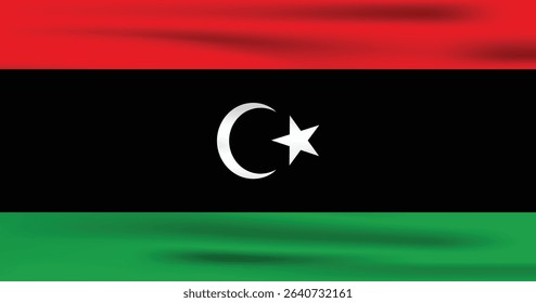 Libya Flag Vector Icon Design