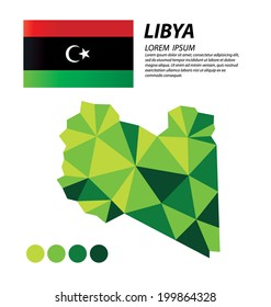 Libya geometric concept design