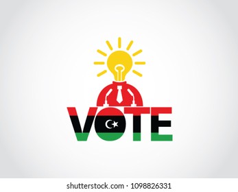 Libya Podium Bright Idea Politician Speech Vote