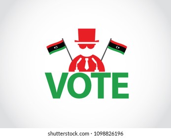 Libya Podium Mafia Speech Election