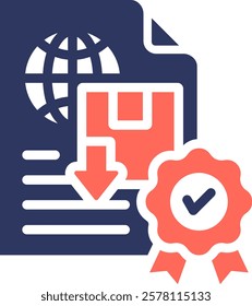 License Icon Element For Design