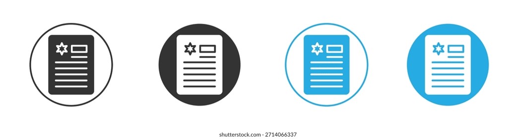 Lizenzsymbol. Entwurfsvorlage für Grafiksymbol