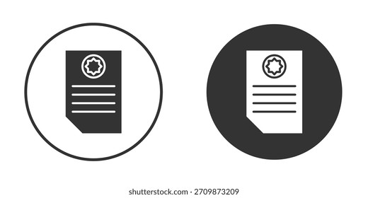 Paket mit Lizenzsymbolen. Vektorsymbole für grafische Designs