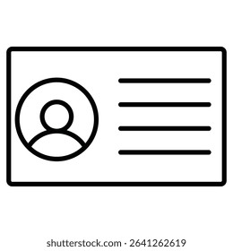 License icon simple flat icon vector symbol