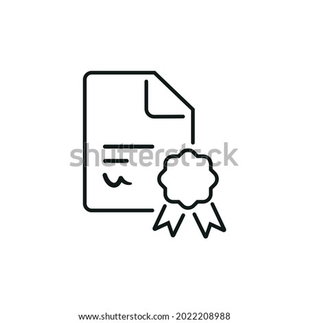 License icon, vector license icon, vector illustration