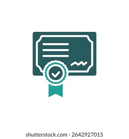 license icon. vector.Editable stroke.linear style sign for use web design,logo.Symbol illustration.