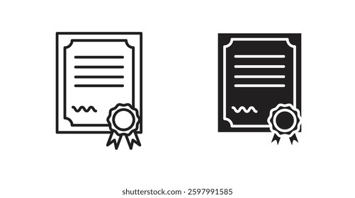 License line icon vector set.