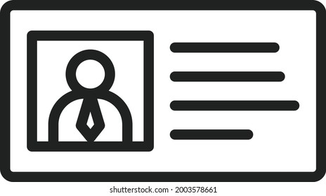 License Work Icon Vector Image Can Stock Vector (Royalty Free ...