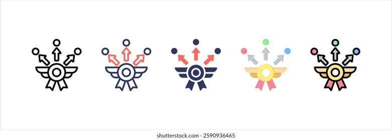 Licensing Multi Style Icon Set