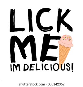 Please Lick Me