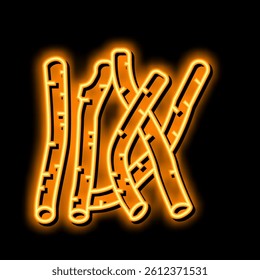 licorice plant neon light sign vector. licorice plant illustration